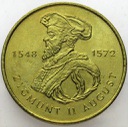 2 zł, złote 1996 Zygmunt II August
