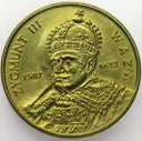 2 zł, złote 1998 Zygmunt III Waza