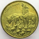 2 zł, złote 1999 Wilk Wilki