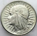 5 zł złotych Głowa kobiety 1933