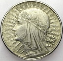 10 zł złotych 1932 Głowa kobiety