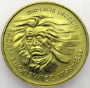 2 zł, złote 1998 Adam Mickiewicz