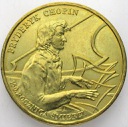 2 zł, złote 1999 Fryderyk Chopin Szopen