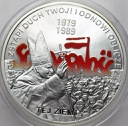 10 zł złotych 2009 Solidarność Jan Paweł II
