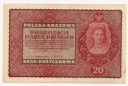 1919 20 Dwadzieścia Marek Polskich II Serja FR