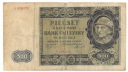 1940 500 zł Pięćset Złotych seria A Góral