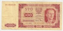1948 100 zł, Sto Złotych, seria IK