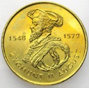 2 zł, złote 1996 Zygmunt II August