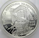 300000 zł złotych 1994 Powstanie Warszawskie