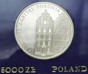 5000 zł złotych 1989 Ratujemy Zabytki Torunia