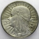 5 zł złotych 1932 Głowa kobiety, Polonia, babka