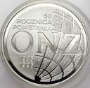 20 zł złotych 1995 ONZ 50 rocznica powstania