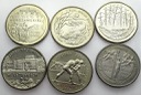 6 x 2 zł 1995 Sum Katyń Atlanta Bitwa Warszawska