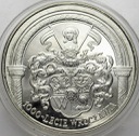 10 zł złotych 2000 1000 lecie Wrocławia PIĘKNA