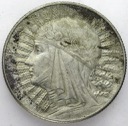 5 zł złotych 1933 Głowa kobiety, Polonia, babka