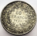 Francja 10 Franków 1967, Herkules