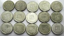 LOT 15 x 200 zł 1974 XXX lat PRL INWESTYCJA SREBRO