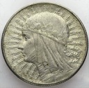 5 zł złotych 1932 Głowa kobiety, babka, Polonia