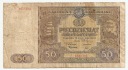 1946 50 zł pięćdziesiąt złotych, seria L