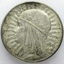 5 zł złotych 1932 Głowa kobiety, babka, Polonia