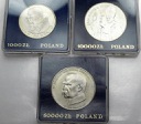 LOT 1000, 10000, 50000 zł Jan Paweł II, Piłsudski