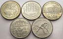 5 x 2 zł 1995 Sum Katyń Atlanta Bitwa Warszawska