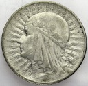 5 zł złotych 1933 Głowa kobiety, babka, Polonia