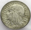 5 zł złotych 1934 Głowa kobiety, babka, Polonia