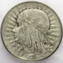 5 zł złotych 1934 Głowa kobiety, babka, Polonia