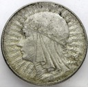 5 zł złotych 1934 Głowa kobiety, Polonia, babka