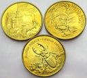 3 x 2 zł 1997 Batory Pieskowa Skała Jelonek Rogacz