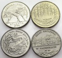 4 x 2 zł 1995 Sum Katyń Atlanta Łazienki