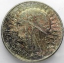 5 zł złotych 1933 Głowa kobiety, Polonia, babka