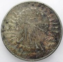 5 zł złotych 1933 Głowa kobiety, Polonia, babka