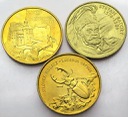 3 x 2 zł 1997 Batory Pieskowa Skała Jelonek Rogacz