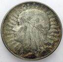 5 zł złotych 1933 Głowa kobiety, Polonia, babka