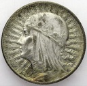 5 zł złotych 1934 Głowa kobiety, Polonia, babka