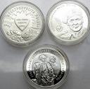 2003 LOT 3 x 10 zł złotych WOŚP Maczek Leszczyński