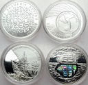 2007 LOT 4x 10 zł złotych Enigma Nike Korzeniowski
