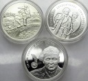2003 LOT 3 x 10 zł złotych WOŚP Maczek Leszczyński