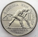 2 zł, złote 1995, Atlanta Zapasy
