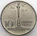 10 zł złotych 1966 MAŁA Kolumna Zygmunta