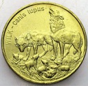 2 zł, złote 1999 Wilk Wilki
