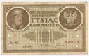 1919 1000 mkp Marek Polskich Kościuszko ser. AZ