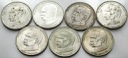 LOT 7 x 50000 zł 1988 Piłsudski INWESTYCJA SREBRO