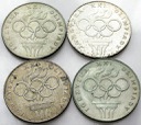 LOT 4 x 200 zł 1976 OLIMPIADA INWESTYCJA SREBRO