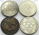 LOT 4 x 200 zł 1976 OLIMPIADA INWESTYCJA SREBRO