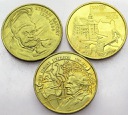 3 x 2 zł 1997 Batory Pieskowa Skała Strzelecki