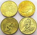 4 x 2 zł 1998 Ropucha, Nagano, Waza, Polon