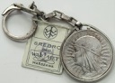 5 zł złotych 1933 Głowa kobiety W OPRAWIE SREBRNEJ
